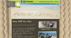 Desktop Screenshot of noosa4wdtours.com.au